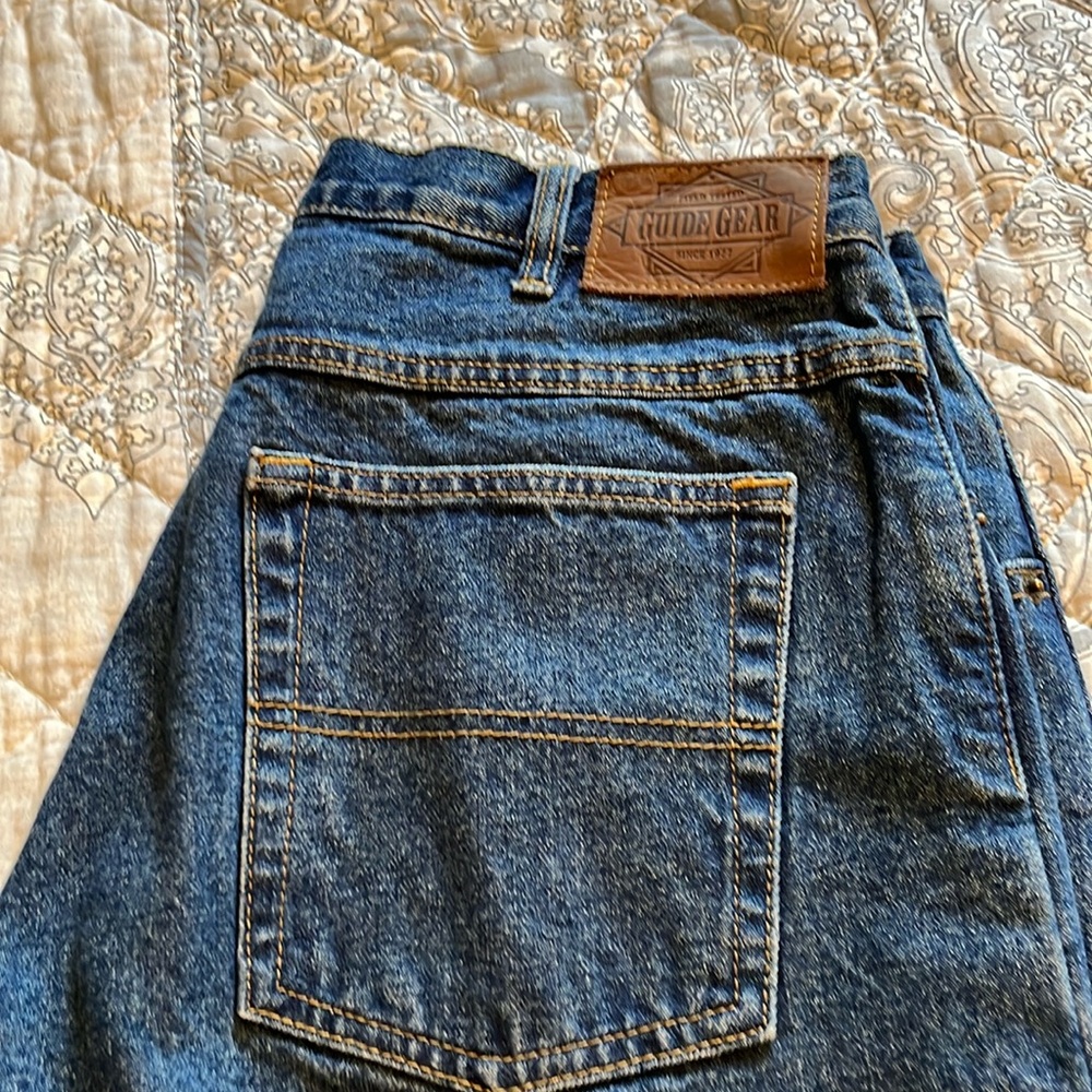 Flannel lined jeans
